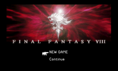 Final Fantasy VIII Title Screen